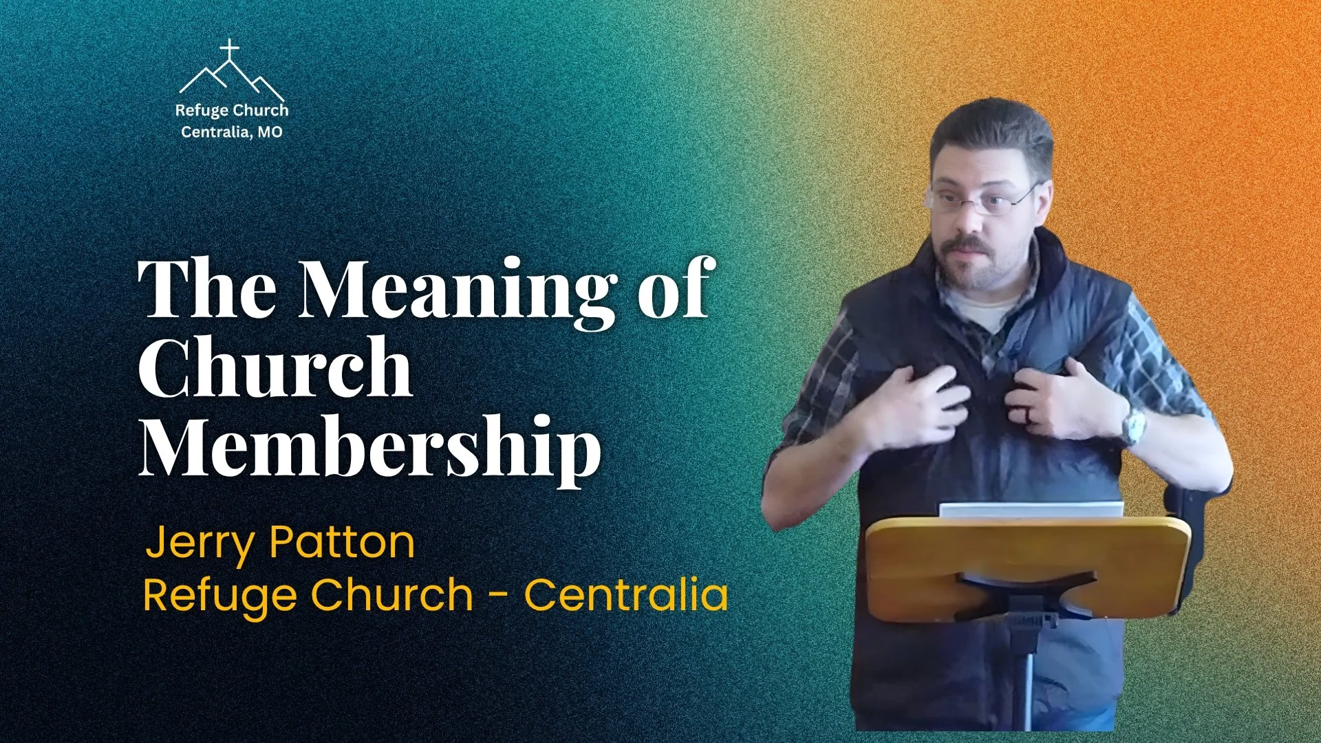 The Meaning of Church Membership: A Covenant People Under Christ