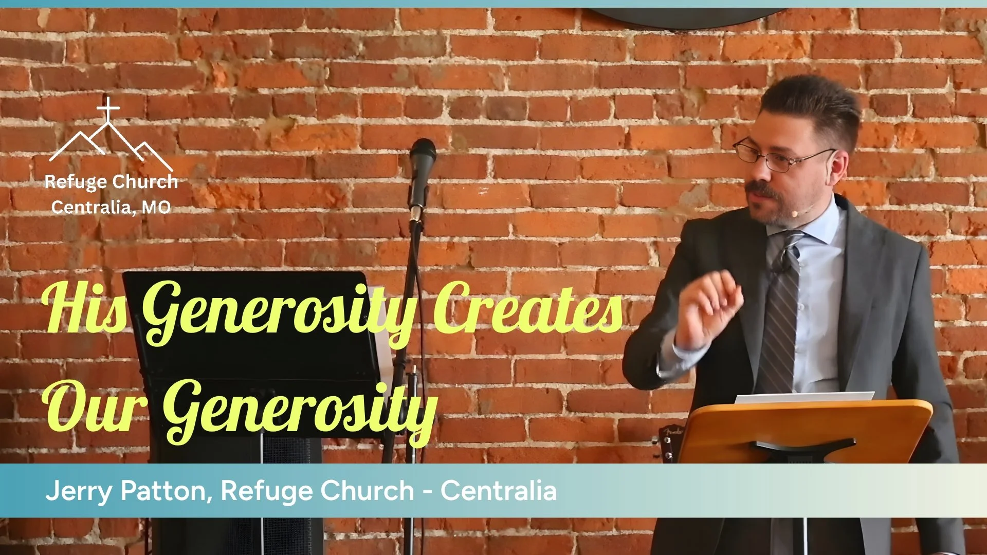 His Generosity Creates Our Generosity | Acts 4:32–37
