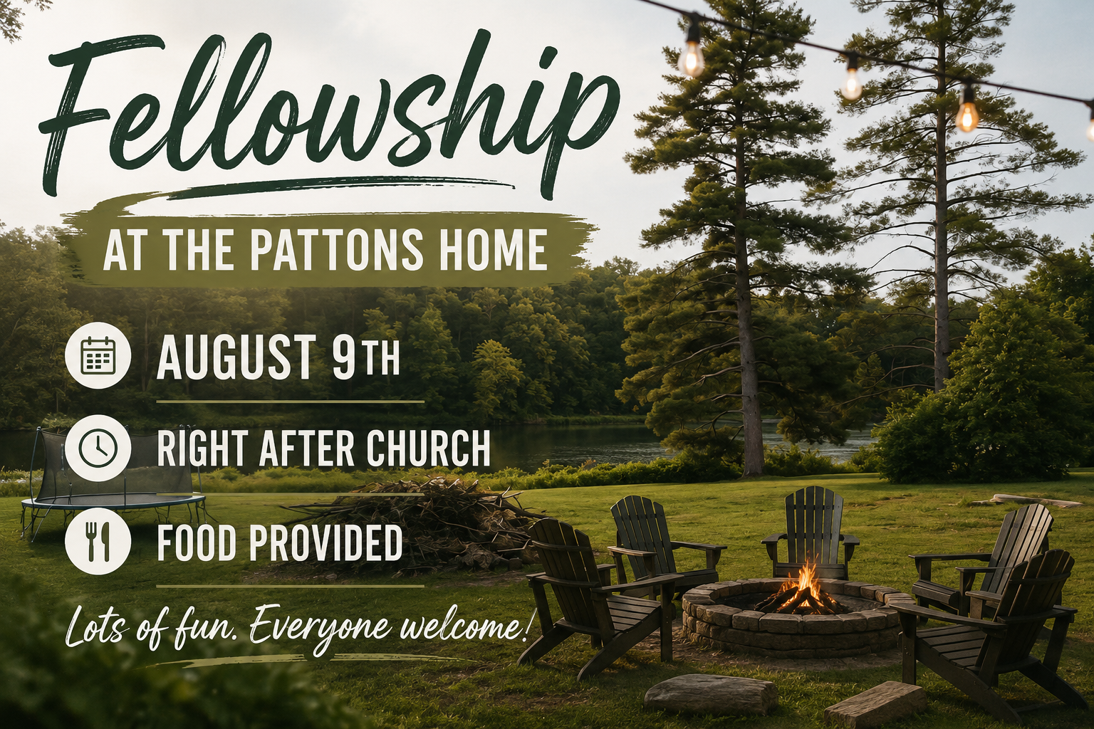 Fall Fellowship!