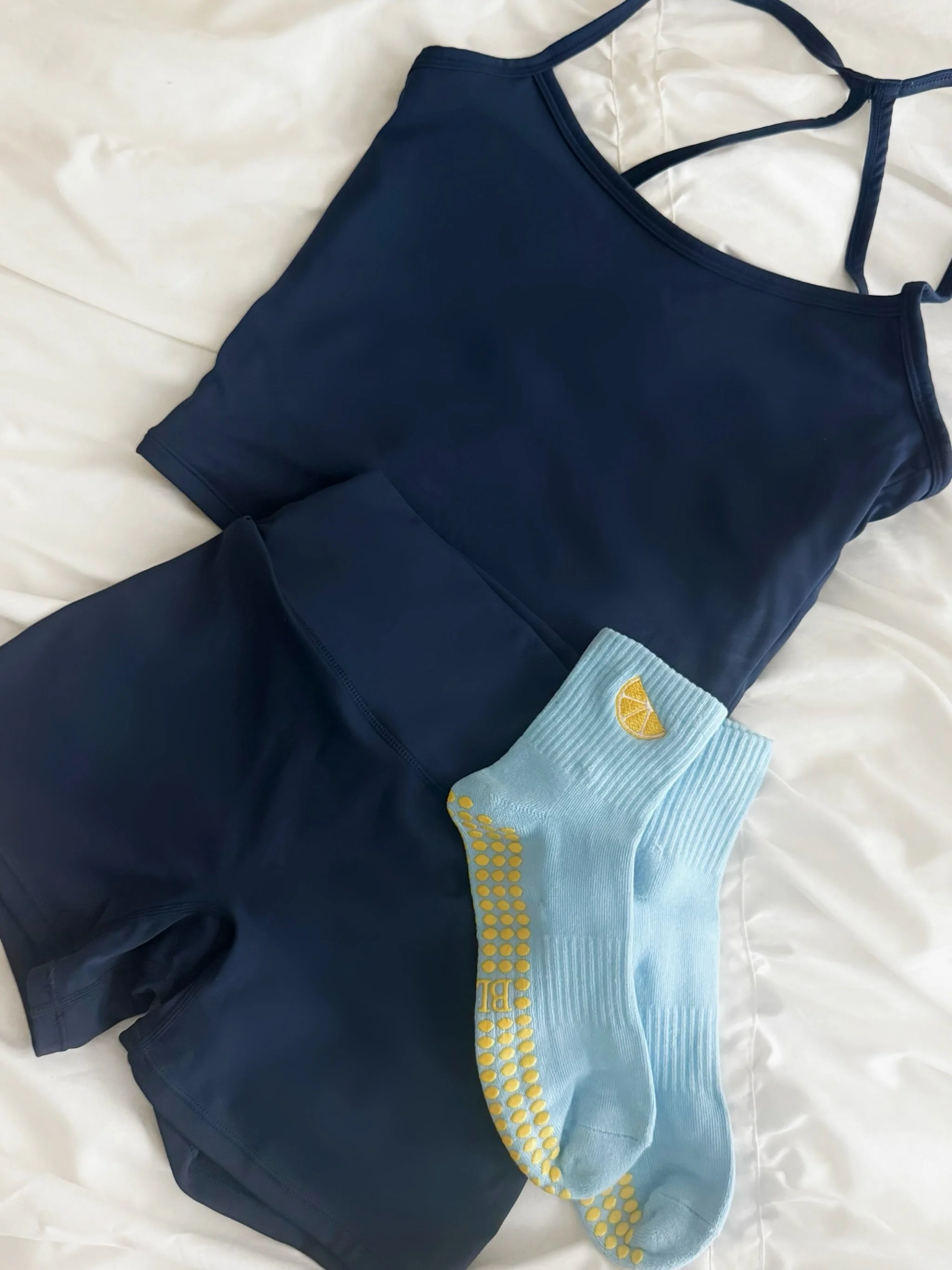 Fourth of July workout set is complete 💙🩵
