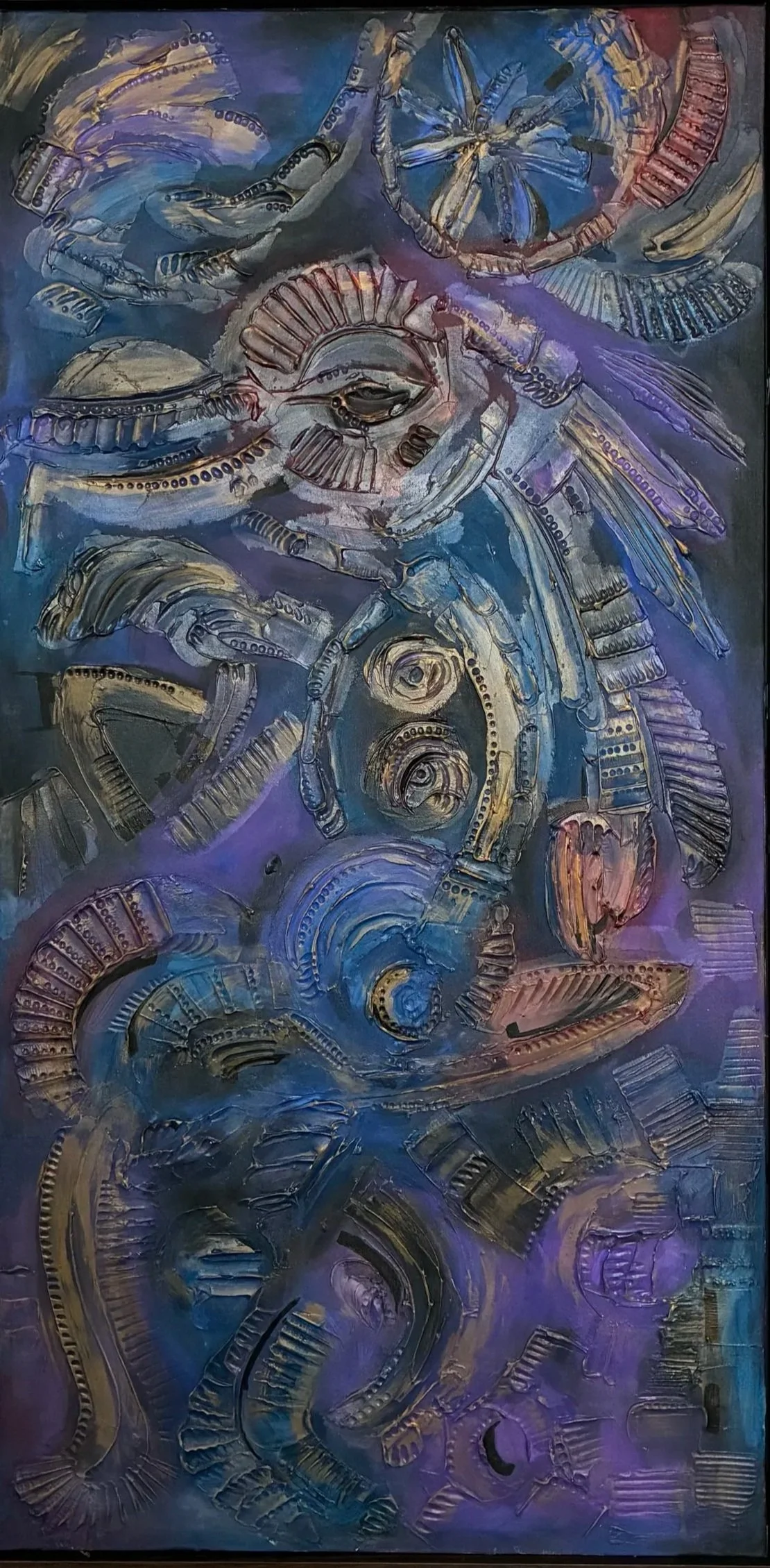 This spiritual wall art represents balance, inner strength, spiritual ascent, and enlightenment, expressing a journey toward higher consciousness and universal awareness