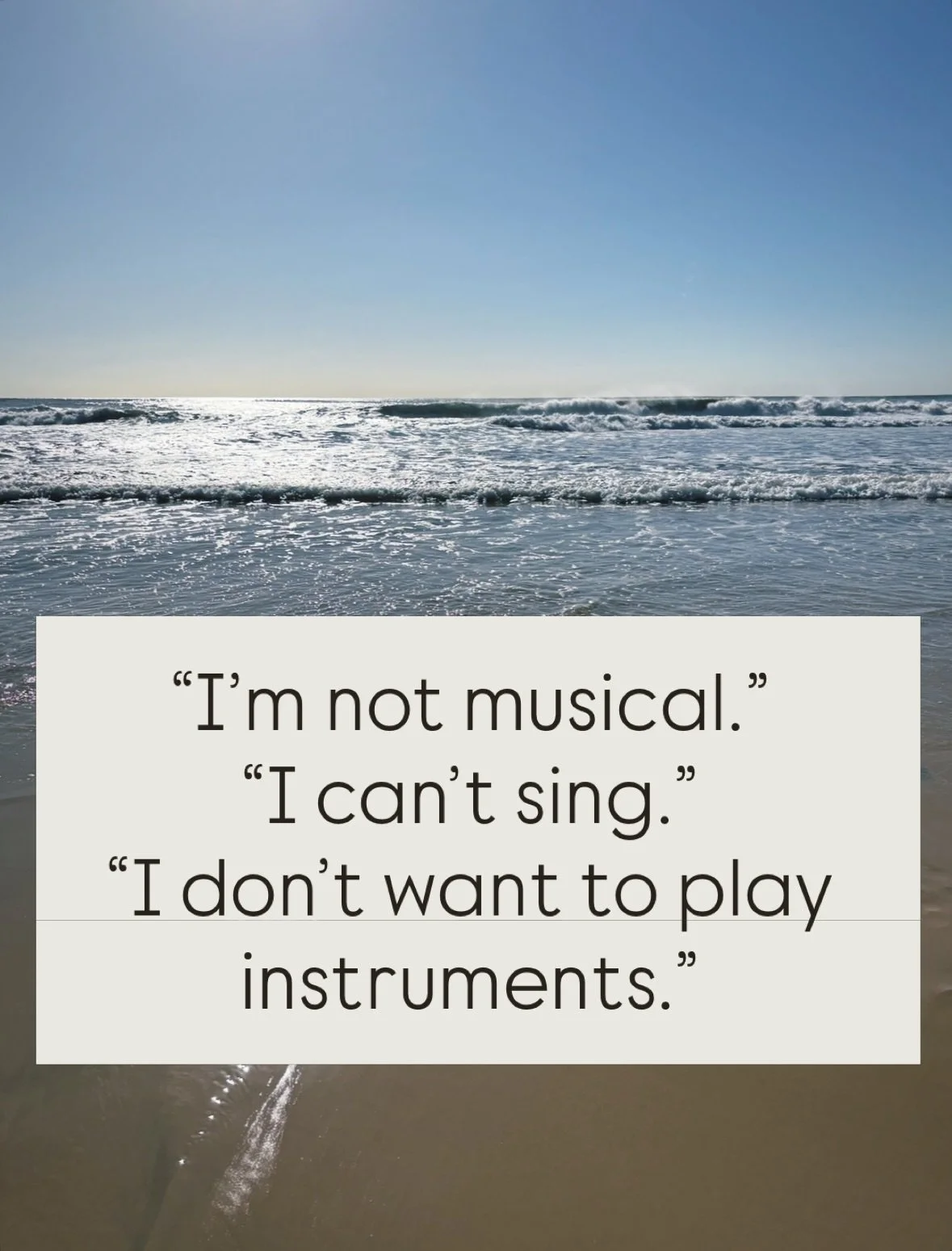 And the music will flow&hellip;