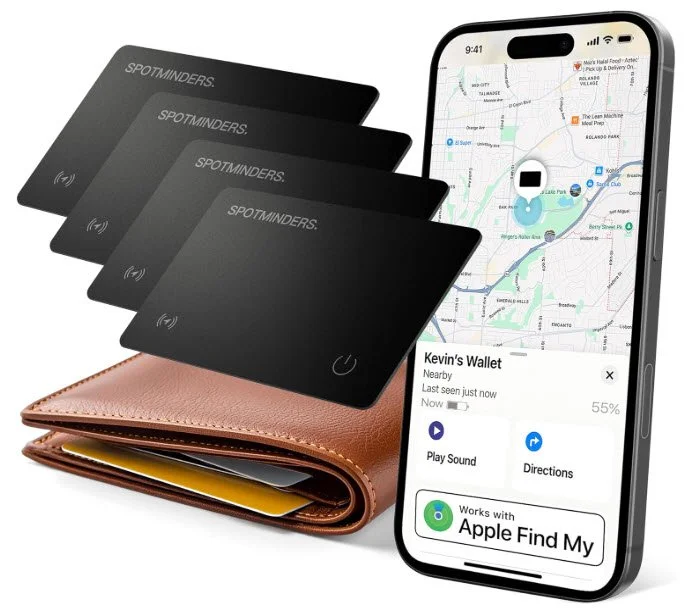 SpotMinders Bluetooth tracker for keys bags and travel gear