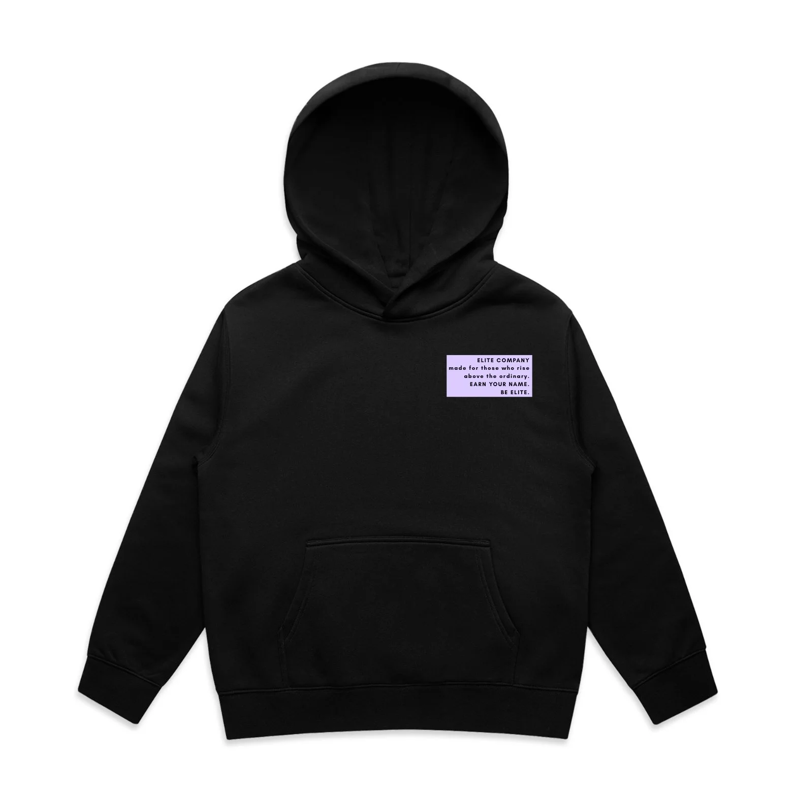 Elite Company - LEVEL UP Purple Hoodie (Kids)