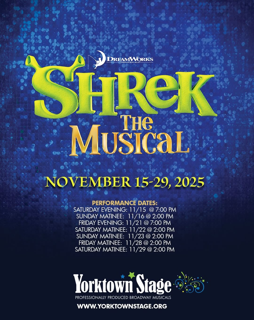 Shrek the Musical - Yorktown Stage Poster.png