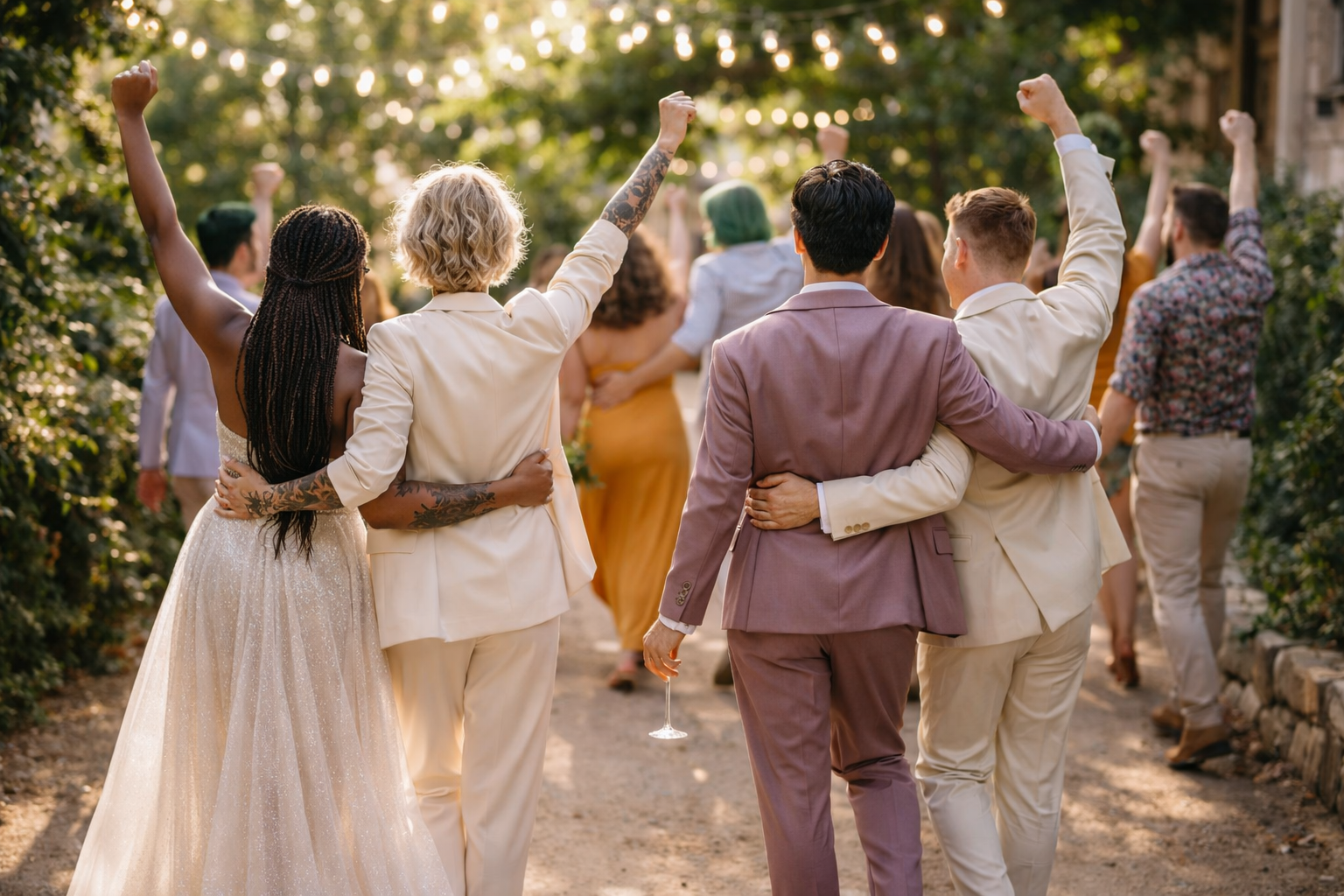 Modern Wedding Parties - how to choose your crew...