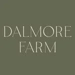 Text displaying 'Dalmore Farm' on a muted green background.