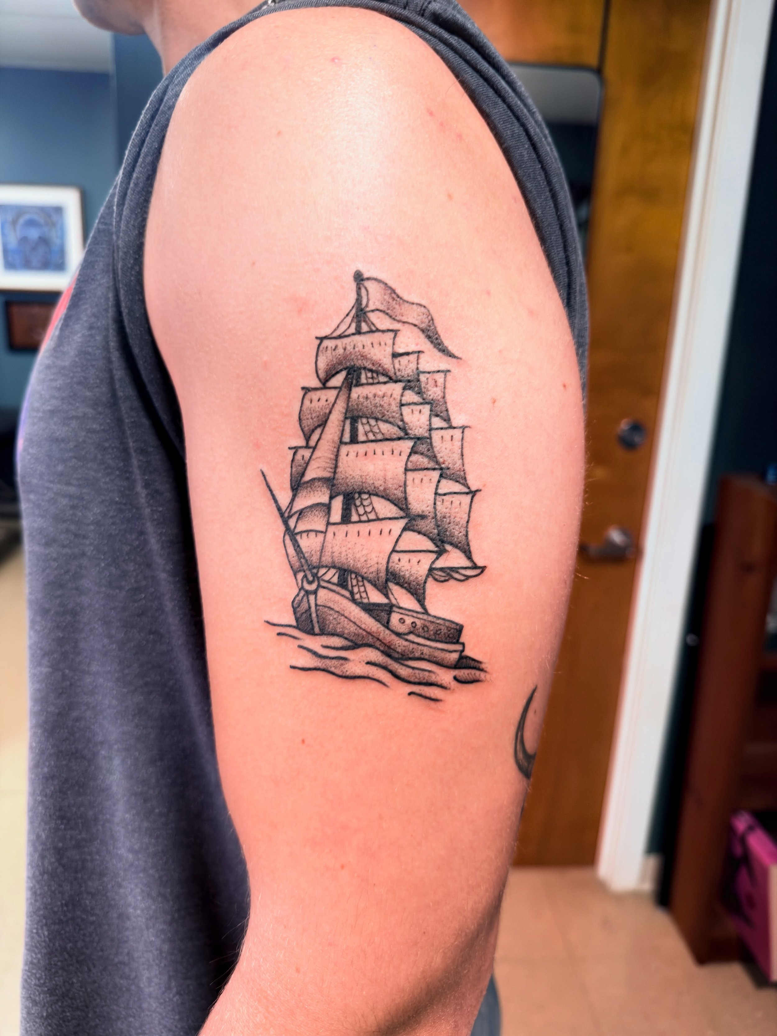 Fun clipper ship for Liam. Thanks!