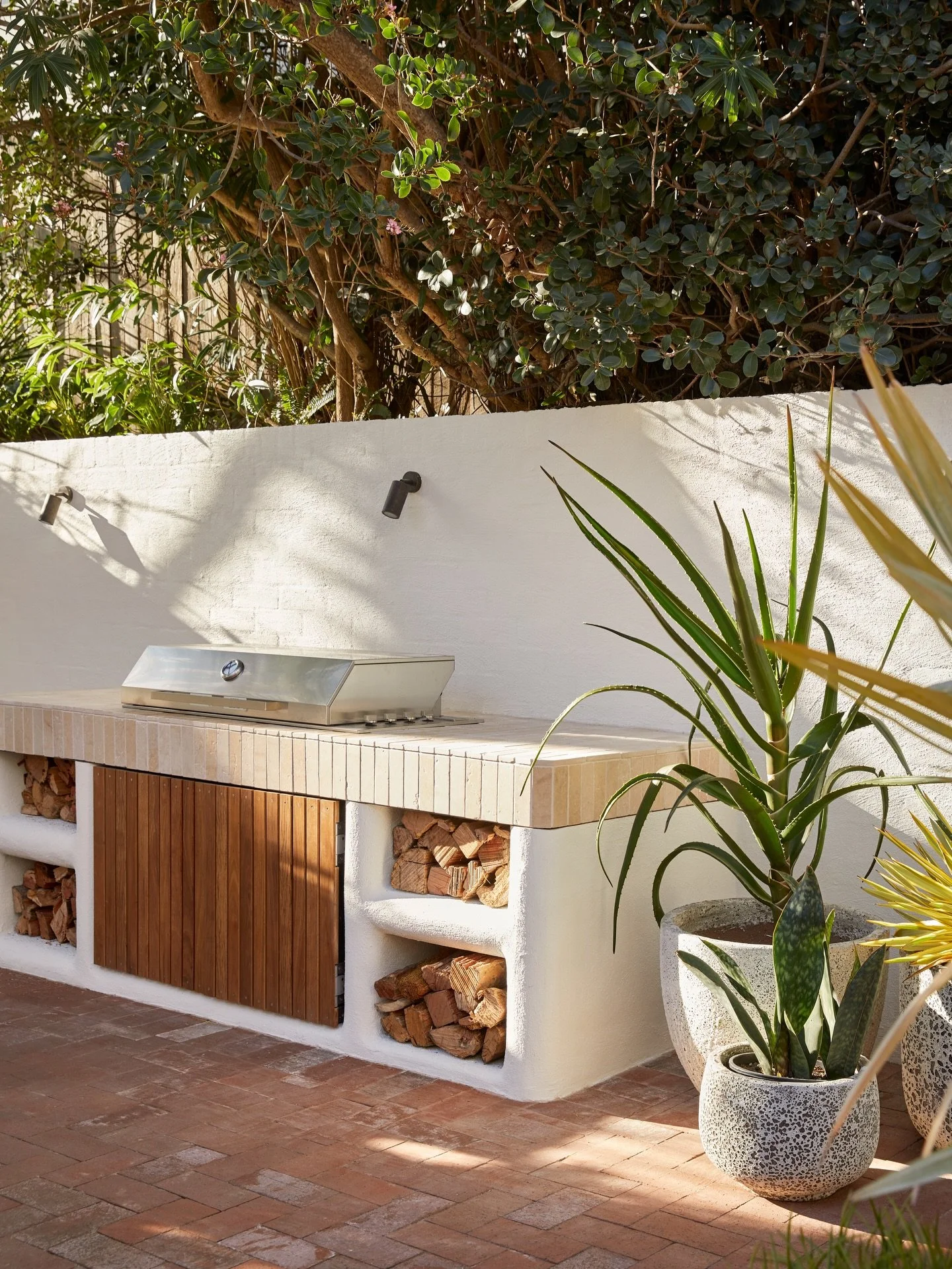 The transformation of the front courtyard - from forgotten corner to BBQ HQ 🔥🔥