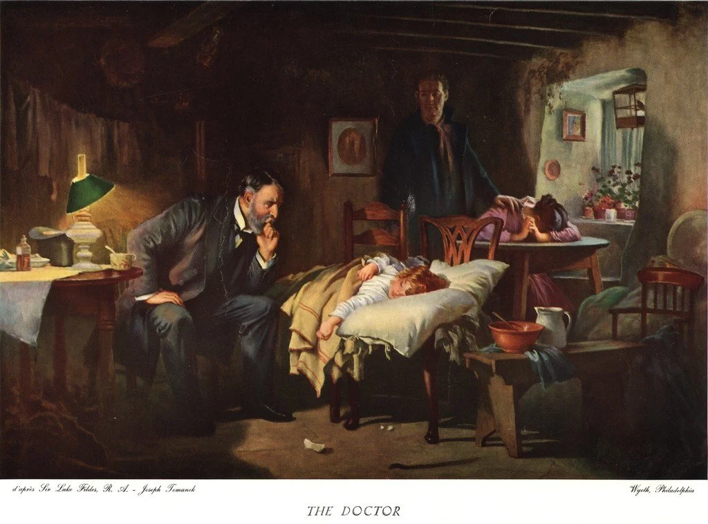 The Doctor — Why an 1891 Painting Hangs in My Exam Room