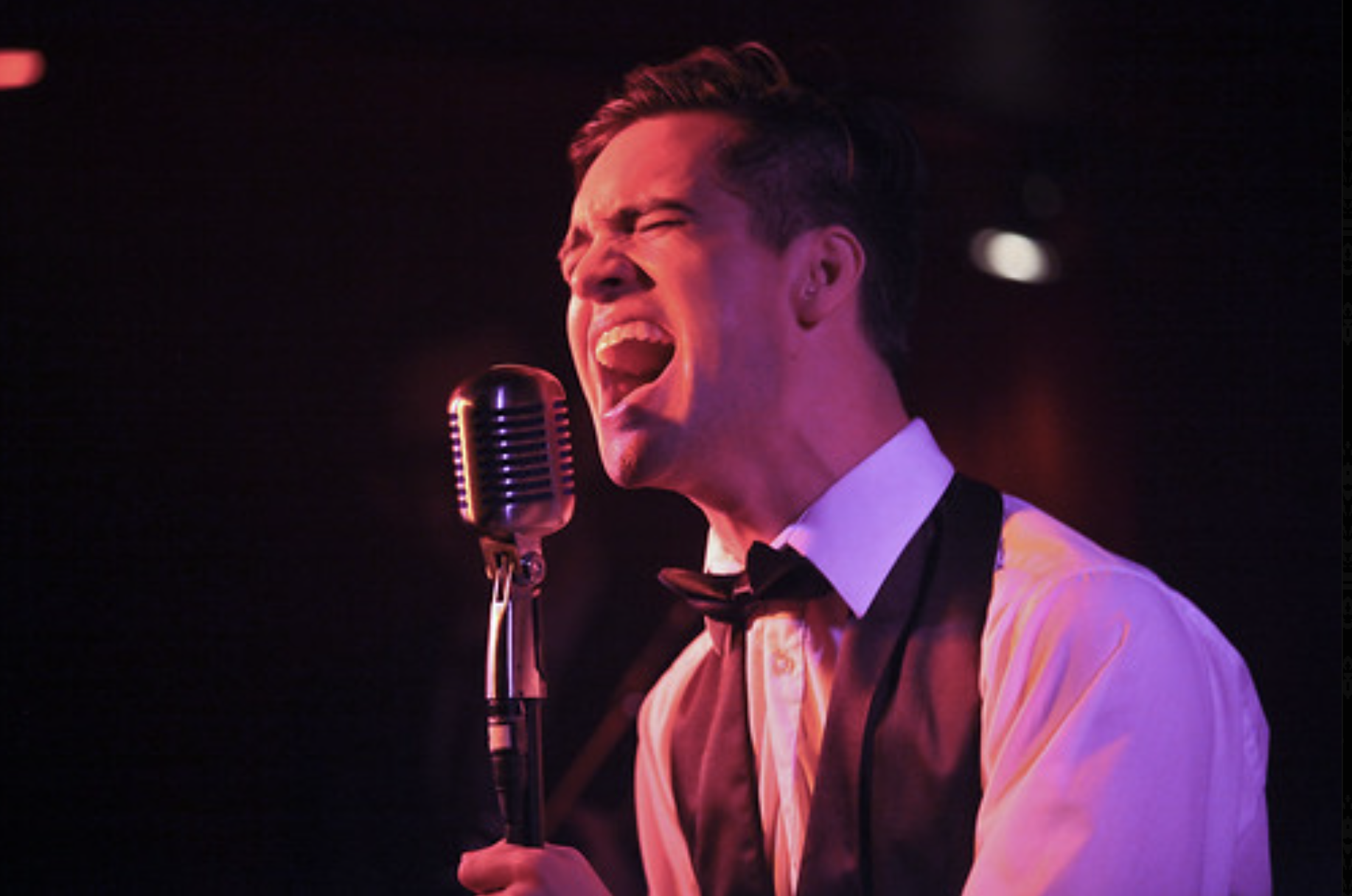 Brendon Urie at The McKittrick Hotel