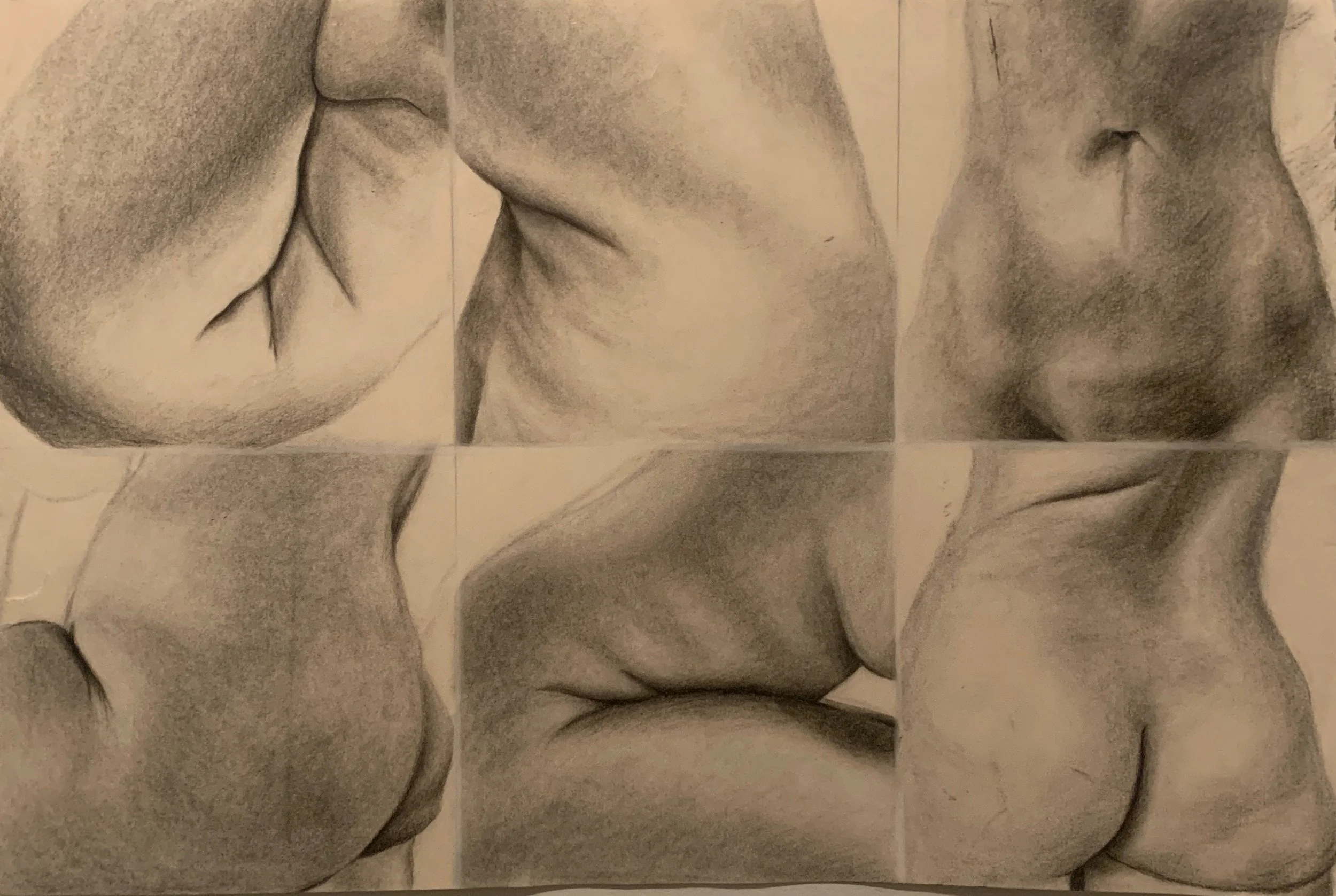 Engendered
Charcoal & graphite