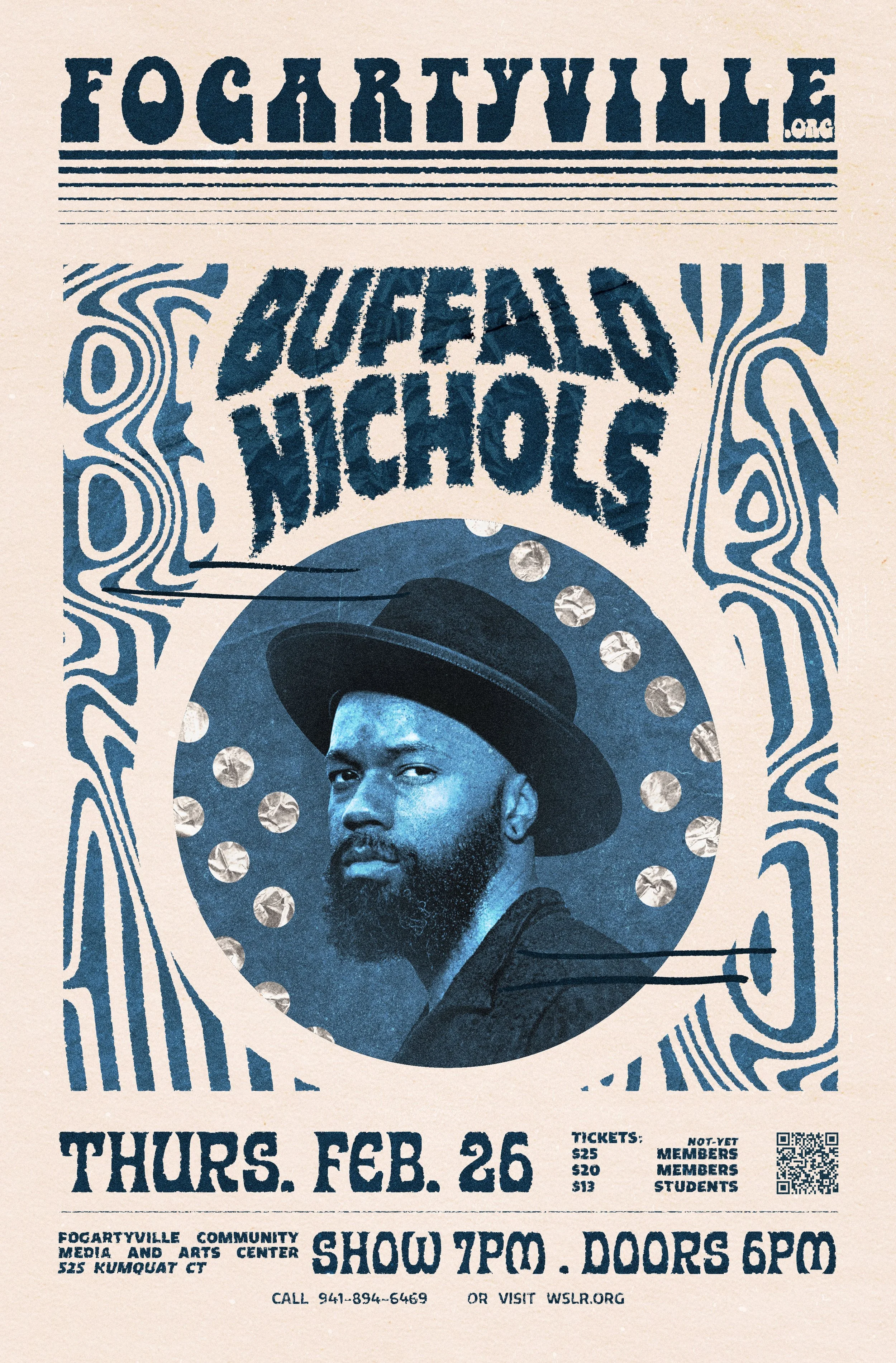 Buffalo Nichols Event Poster