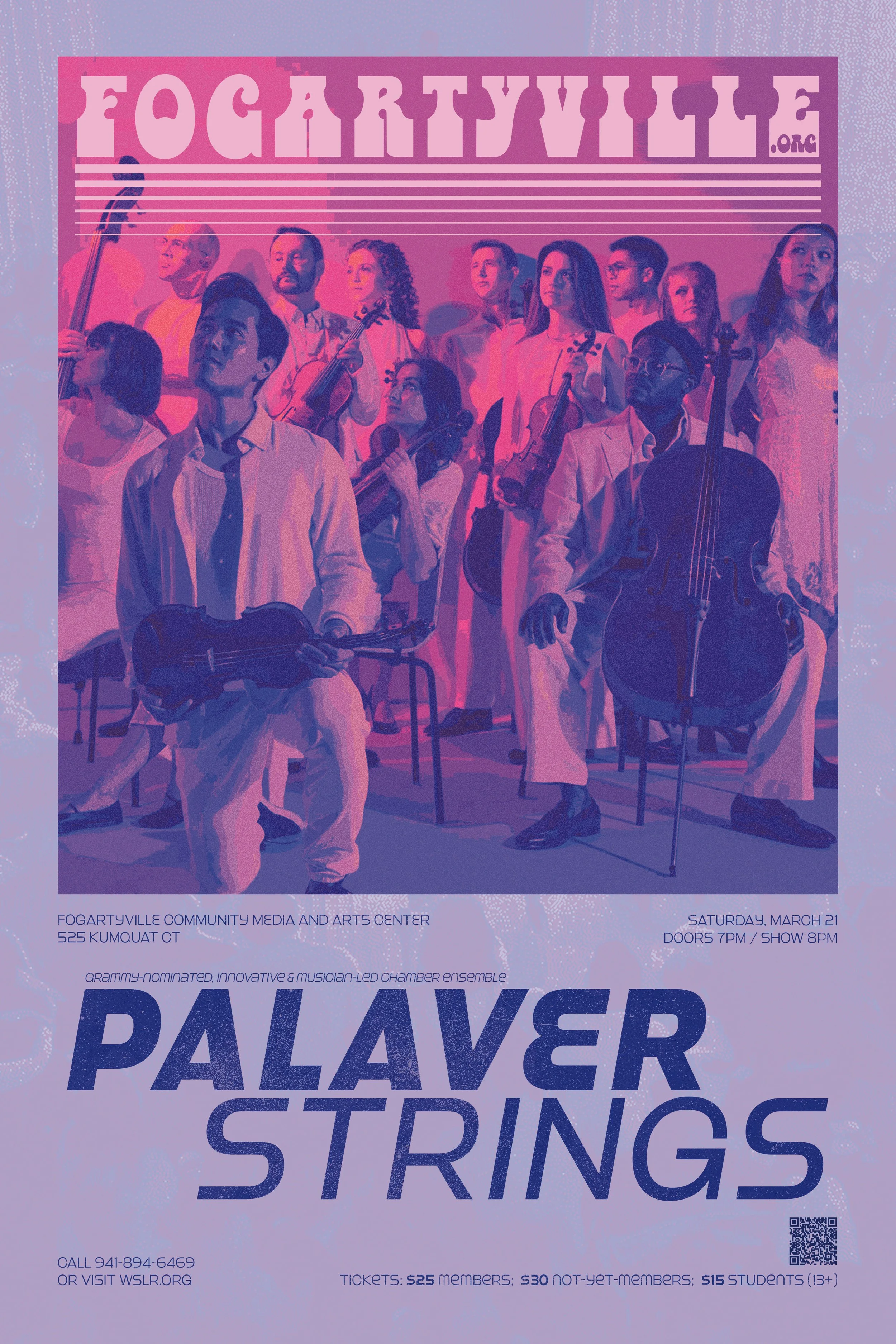 Palaver Strings Event Poster