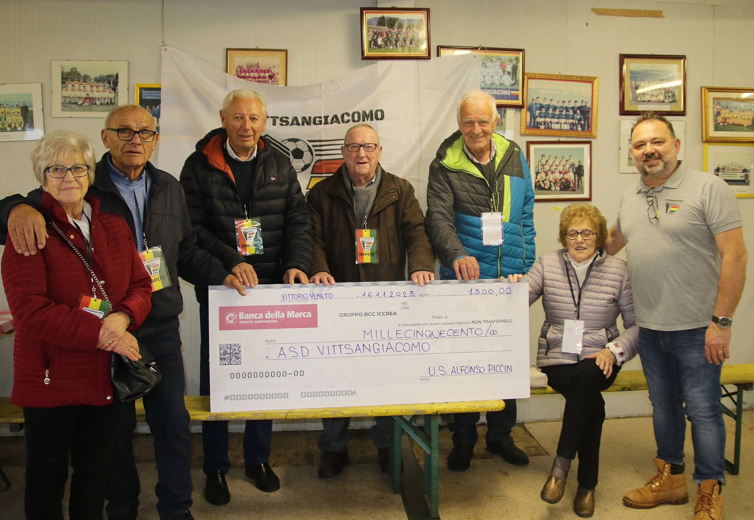 Grazie U.S. Alfonso Piccin!