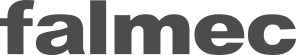 Logo di Falmec con sfondo bianco