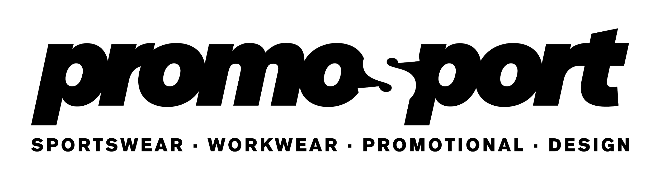 Logo di Promosport con testo in inglese e sottotitoli