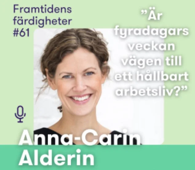 4 day week the rework anna-carin alderin