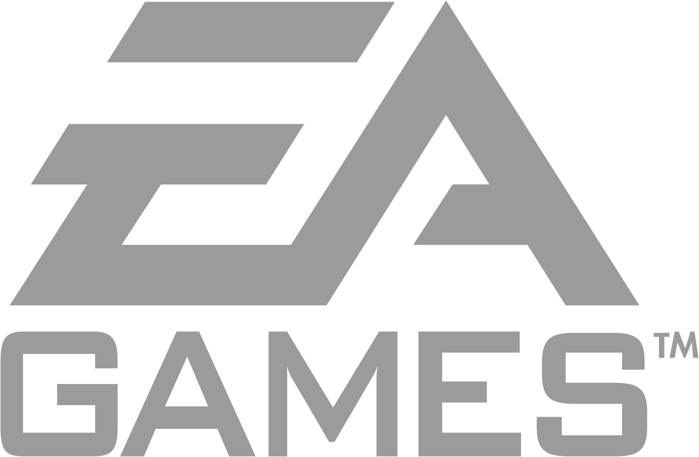 The logo for EA SPORTS, featuring stylized black and gray letters 'E' and 'A' with the word 'GAMES' beneath.
