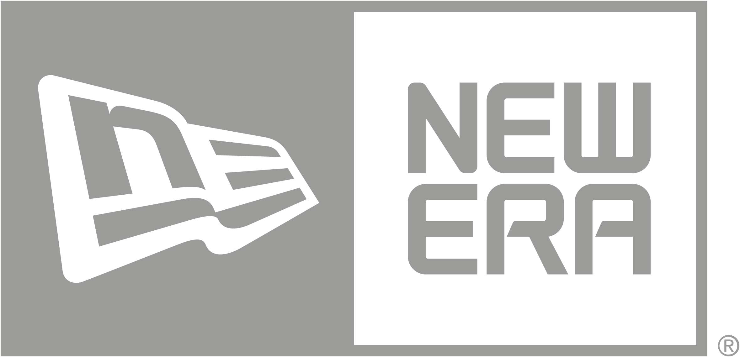 A black and gray icon of an open book next to a black box containing the words 'NEW ERA' in gray block letters.