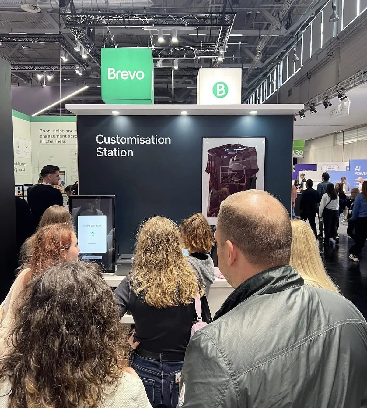 Marigold T-Shirt Customisation Station - DMEXCO 2025