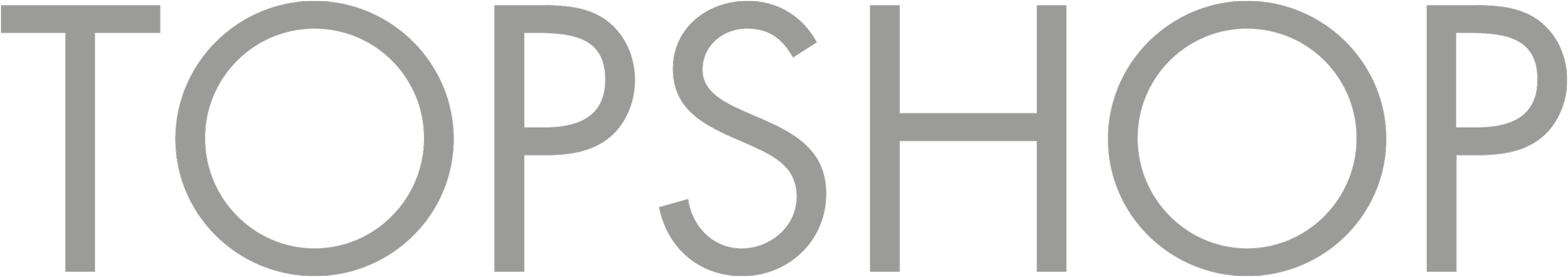 A large, gray, bold text that reads 'TOP SHOP'.