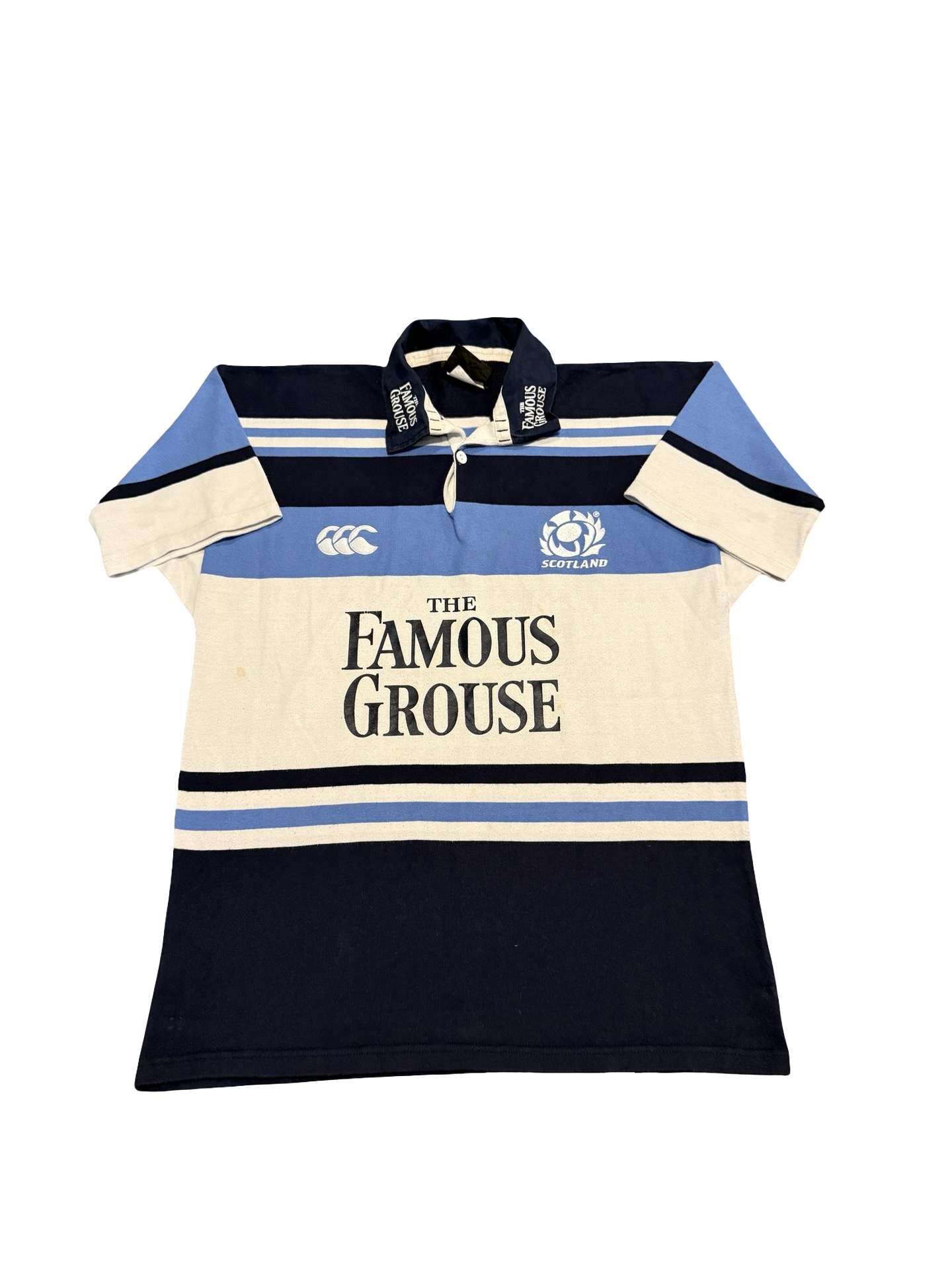 Vintage 2004 Scotland Training Rugby Jersey - Medium