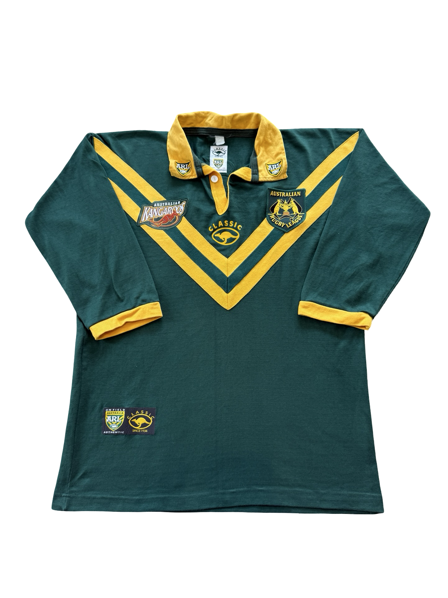 Vintage 2000 Australia Kangaroos Rugby League Jersey - Large/XL