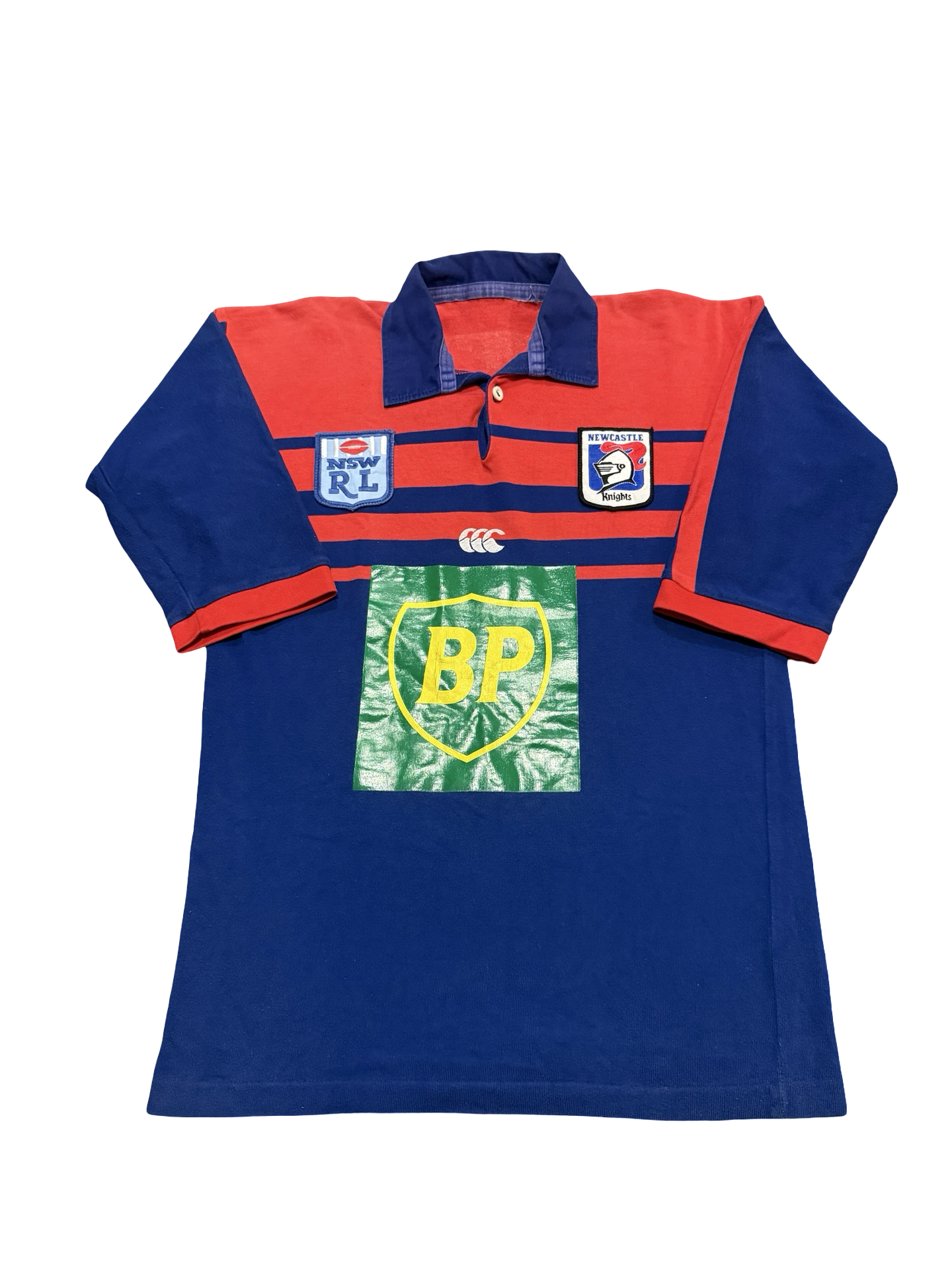 Vintage 1992 Newcastle Knights Rugby League Jersey - Large