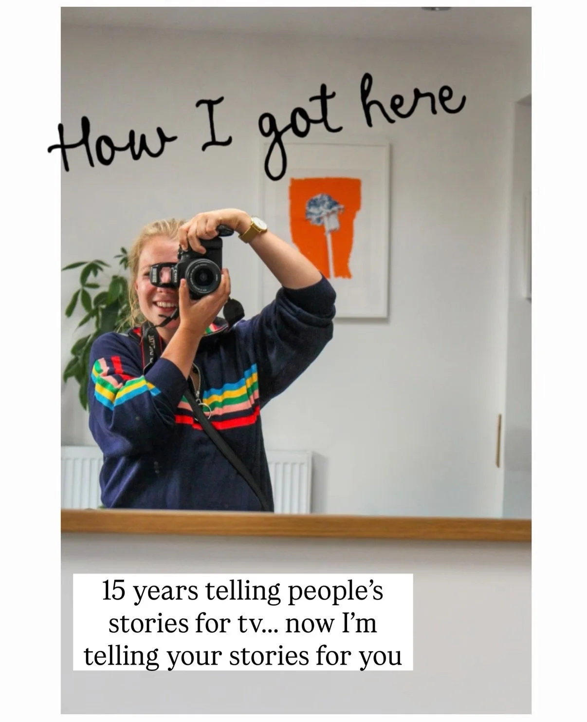 For 15 years I learnt how to tell stories for television.
How to shape them, pace them, and make people care &mdash; often under pressure, often on location, often with very little time.

I&rsquo;ve worked across history documentaries, art programmes