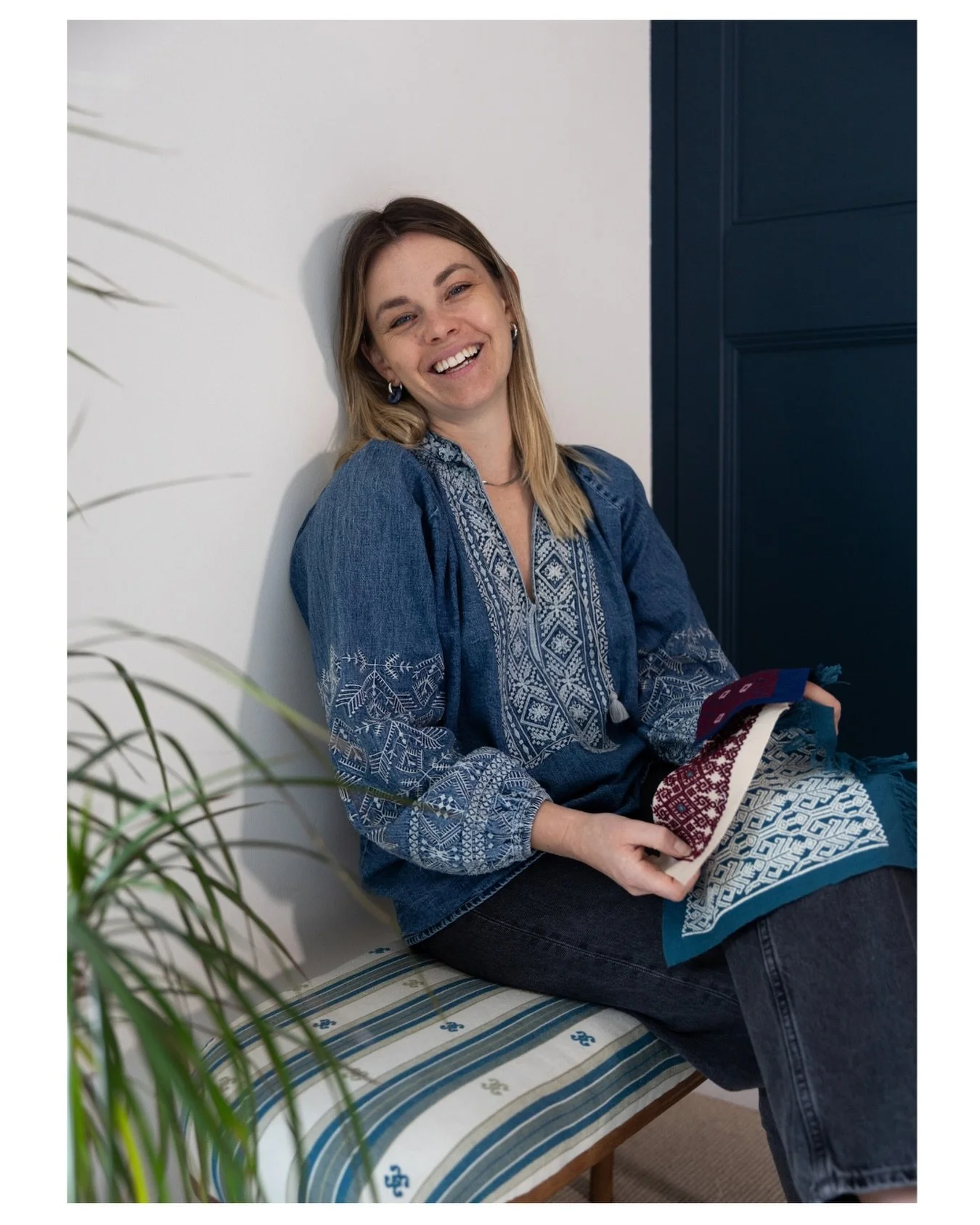 @angharadallsop giving serious female founder energy for @routesinteriors. The first of many lovely shots from a couple of weeks ago. 

#founderportrait #headshot #femalefounder #portraitphotograph