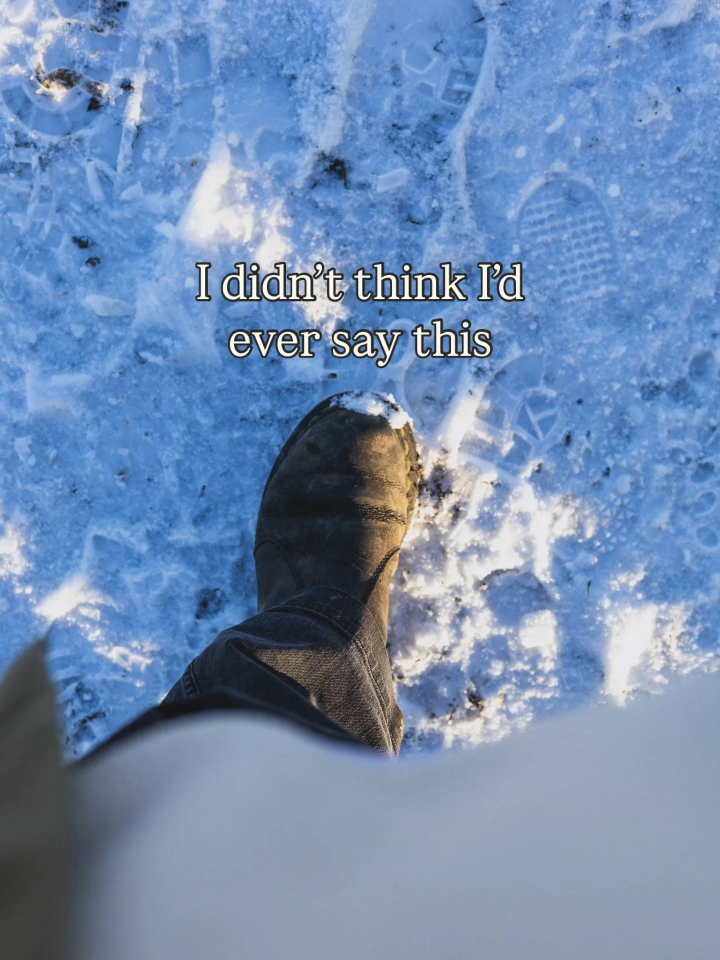 I should say this moment of winter appreciation will be short as like every other person in the UK, I AM DESPERATE FOR THE SPRING (the version that sticks around and doesn&rsquo;t give us a hail storm in the middle of March)

#goodbyewinter #springin