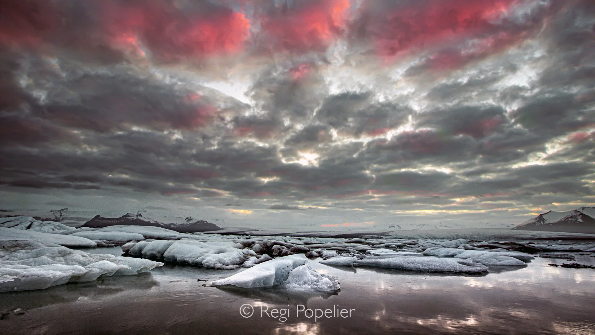 ICEL020 - Sky's can be amazing during the long spring hours 