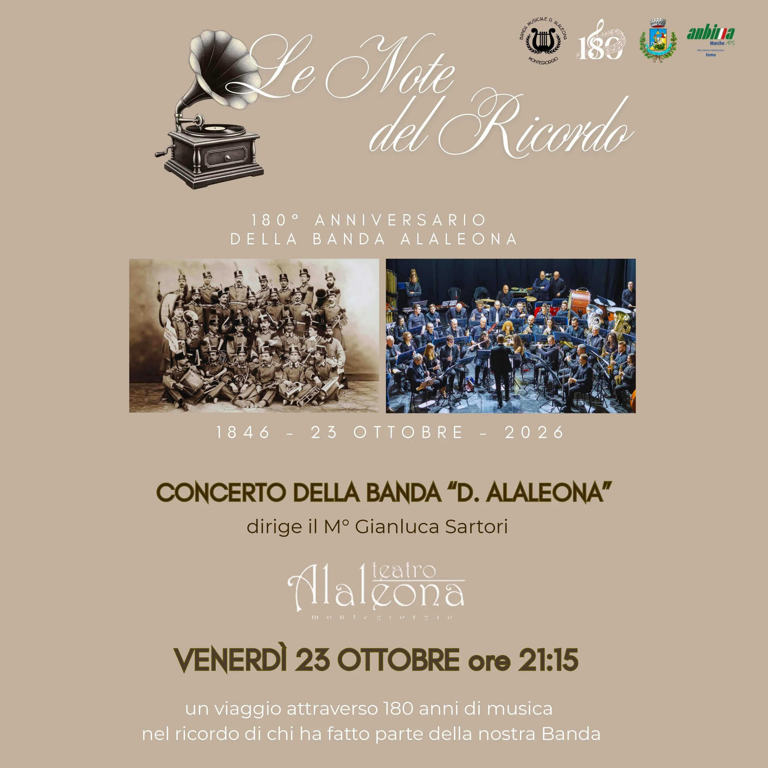 Le Note del Ricordo - 180° Anniversario della Banda Alaleona