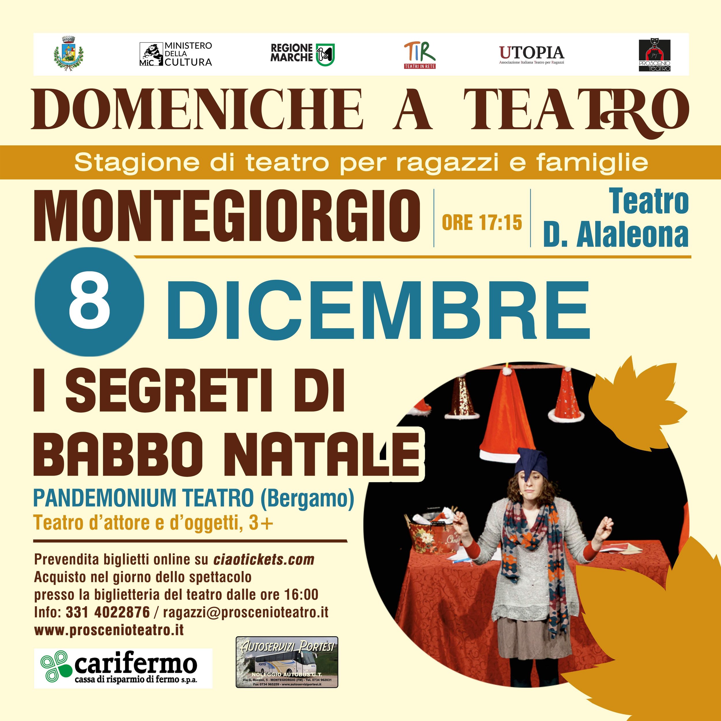 I Segreti di Babbo Natale - Domeniche a teatro