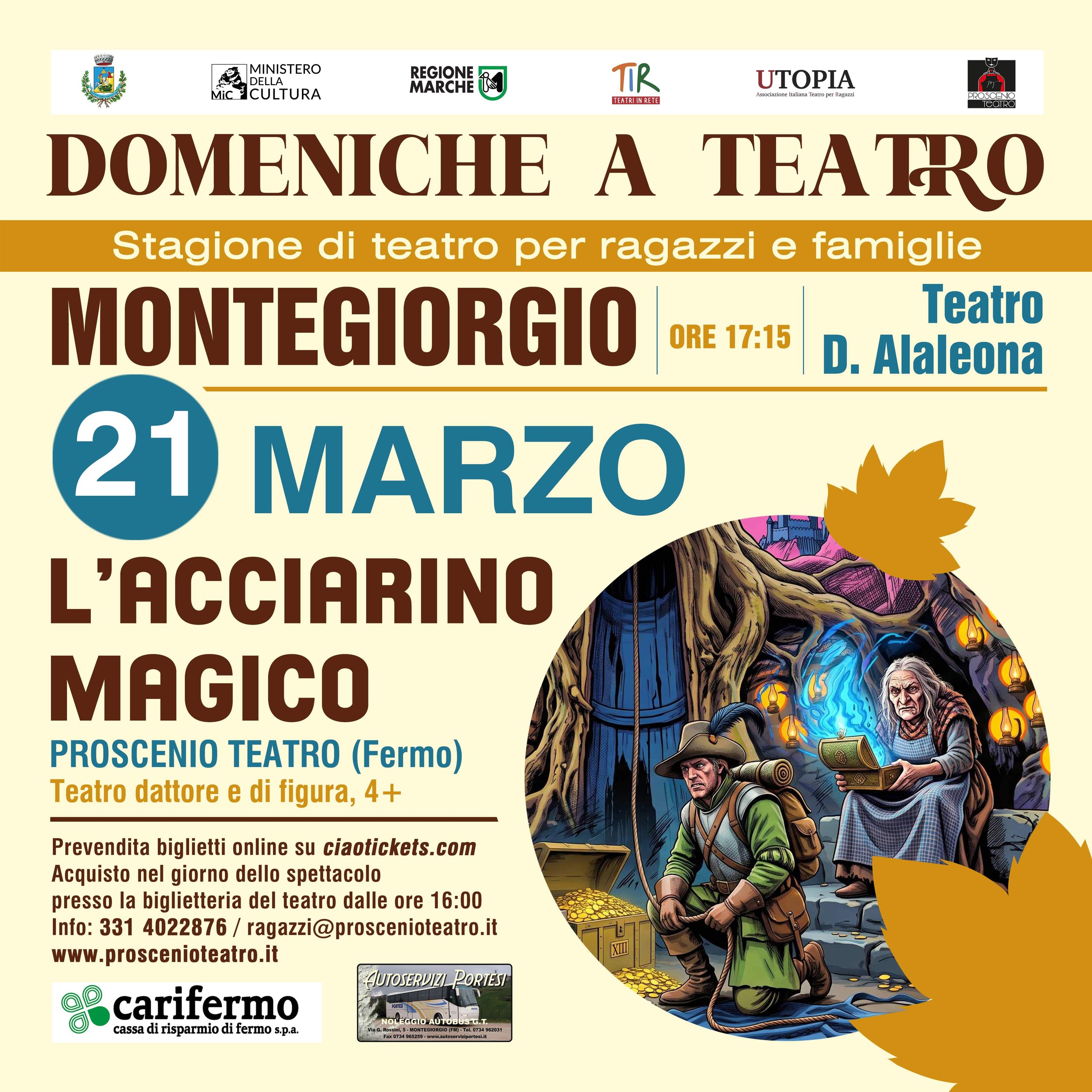 L’Acciarino Magico - Domeniche a teatro