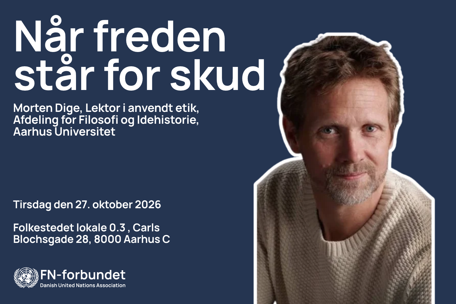 Når freden står for skud