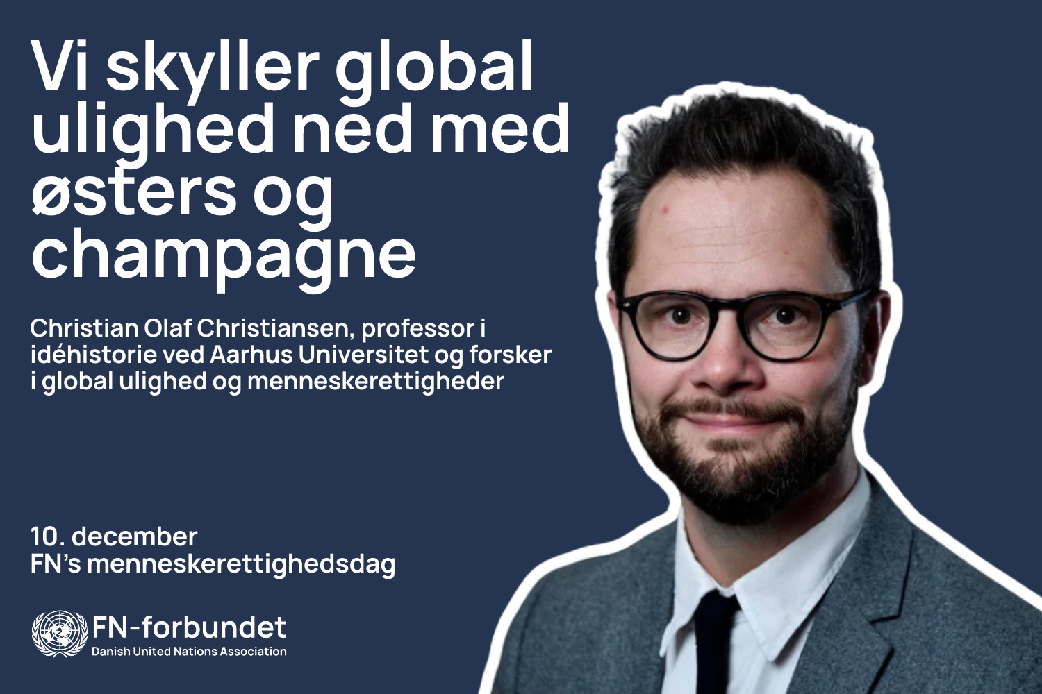 Vi skyller global ulighed ned med østers og champagne