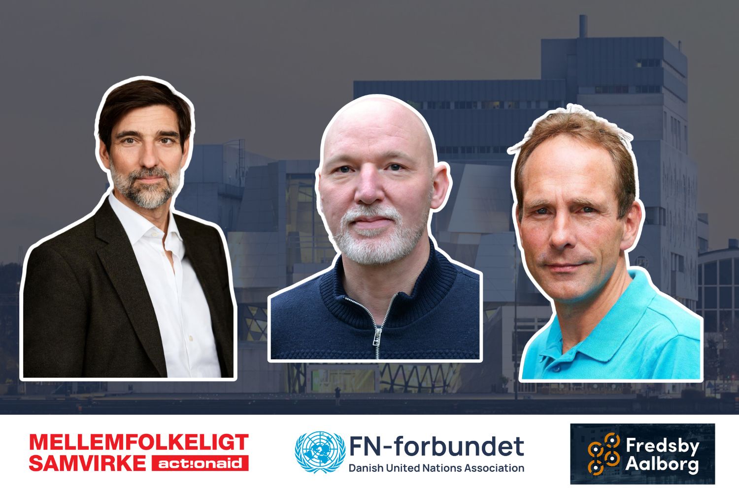 Musik & samtale for fred med Peter Viggo & Tim Whyte