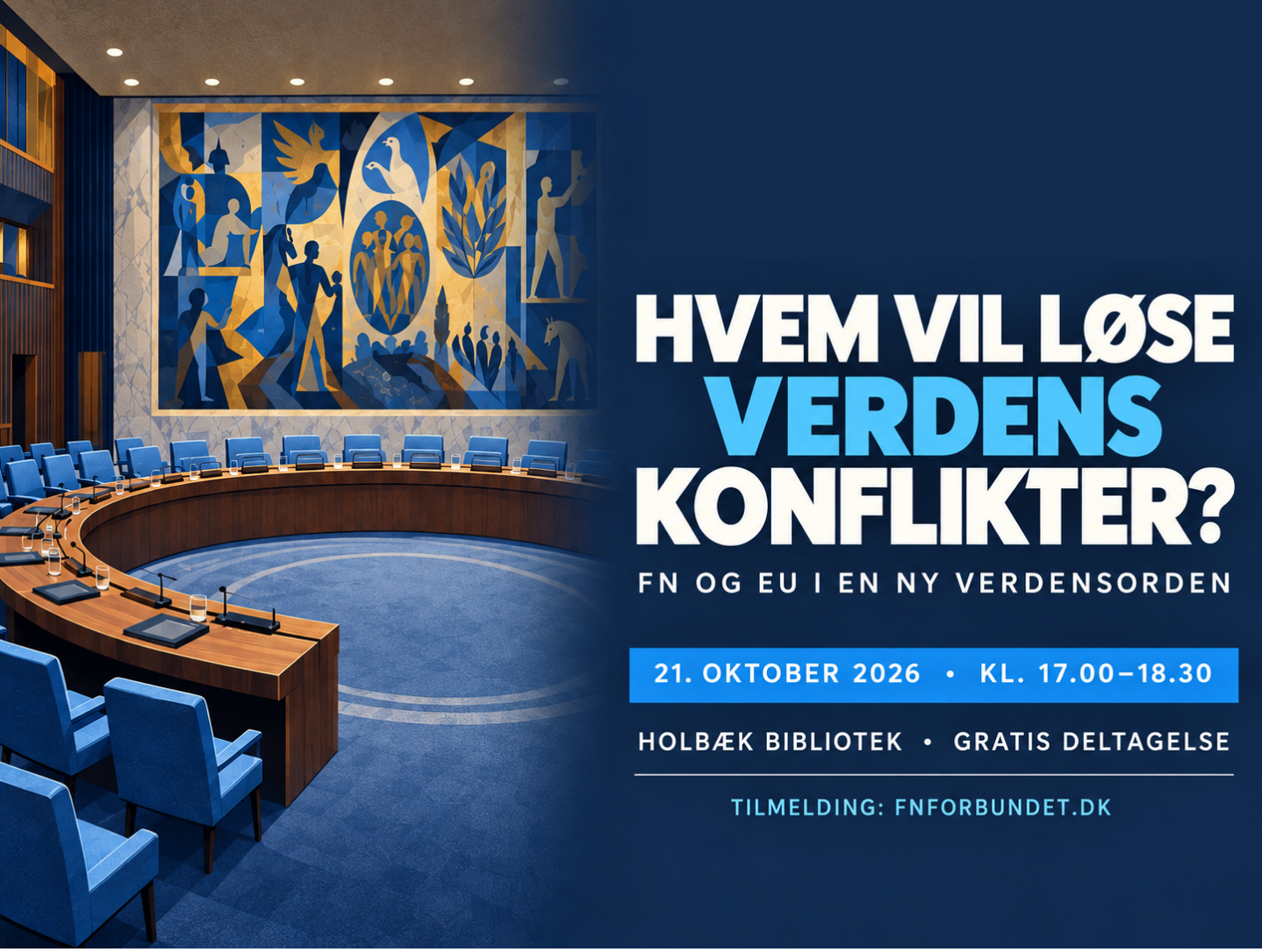 FN og EU i en ny verdensorden: Hvem vil løse verdens konflikter? 