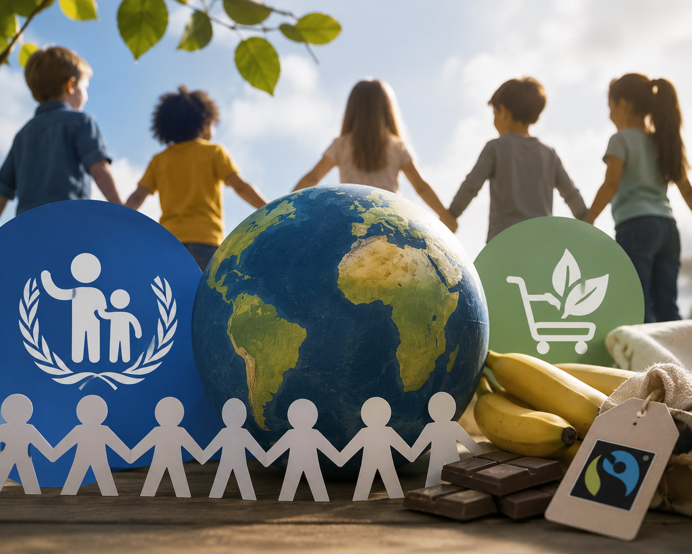 Hvordan beskytter børnekonventionen verdens børn? Og hvad er fairtrade?