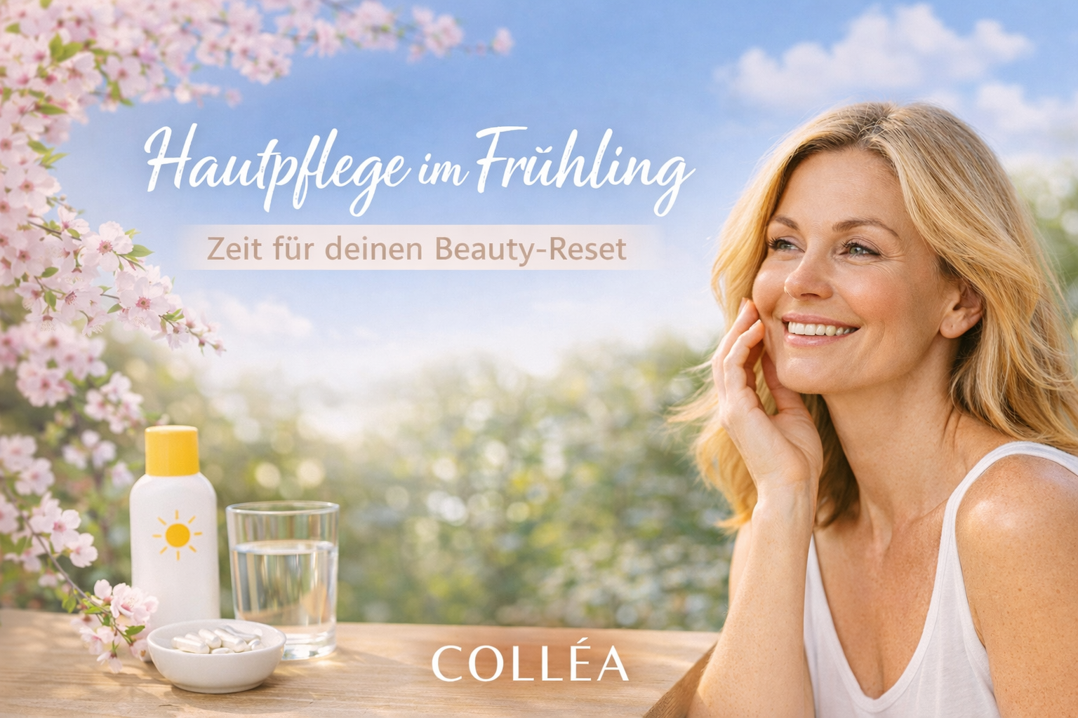 🌸 Artikel 6: Hautpflege im Frühling: Warum jetzt der perfekte Zeitpunkt für einen Reset ist