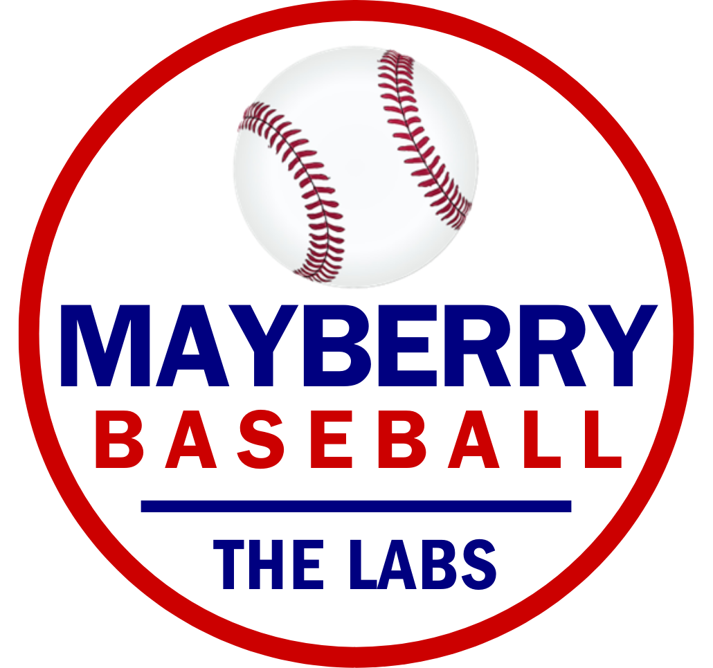 Mayberry Baseball and The Labs logo – Elite player development and baseball training in Philly.