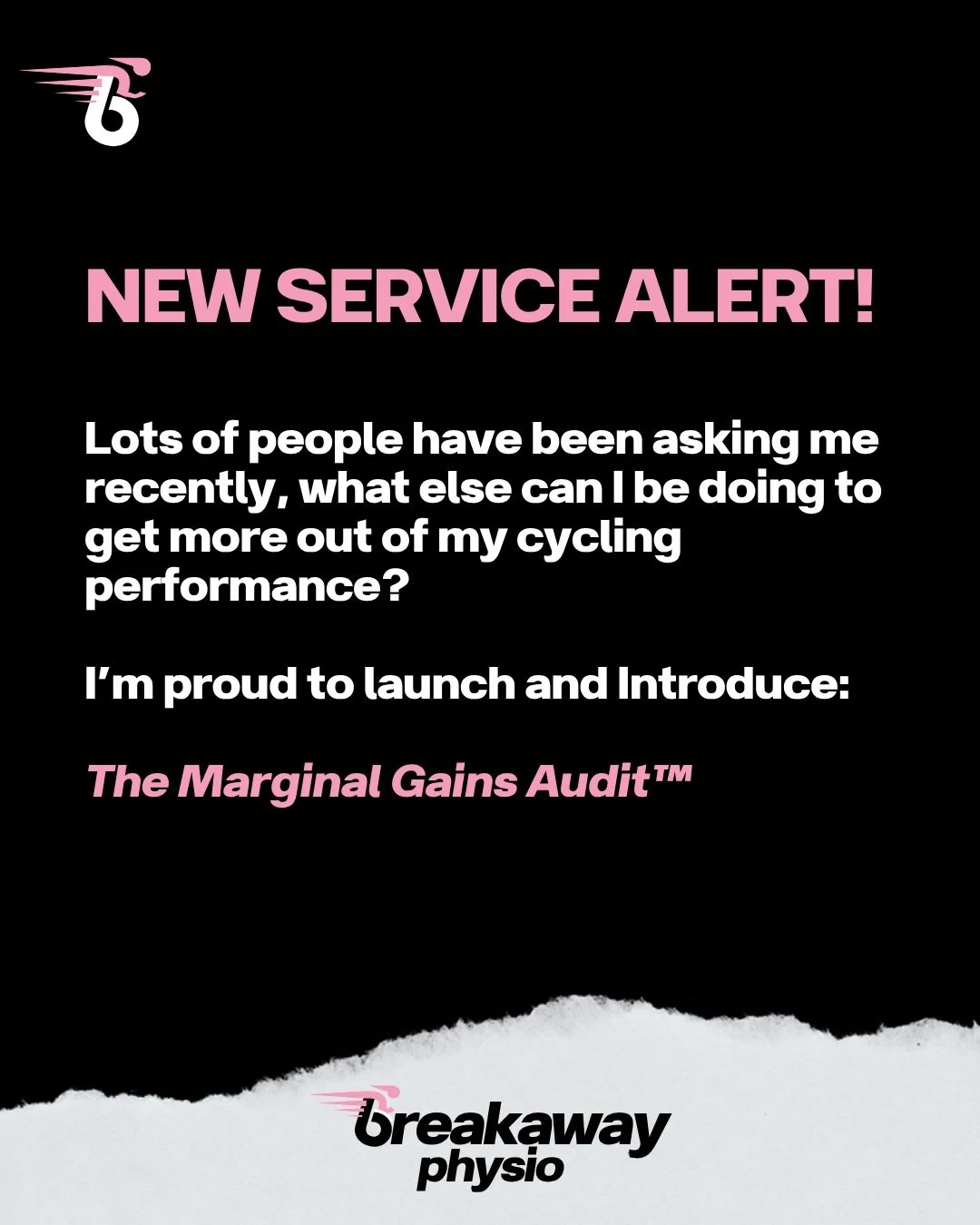 We&rsquo;ve been working on this for a while.

The Marginal Gains Audit&trade; is designed to systematically assess the small variables that may influence cycling performance.

Preliminary findings suggest measurable improvements across key performan