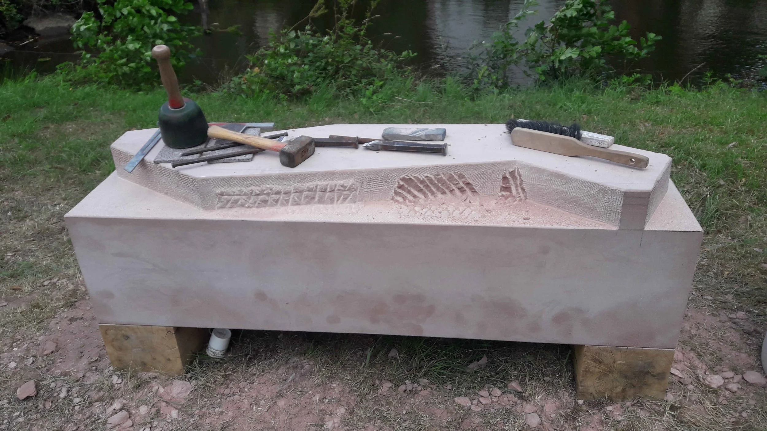 Contre forme - Étang de Baerenthal