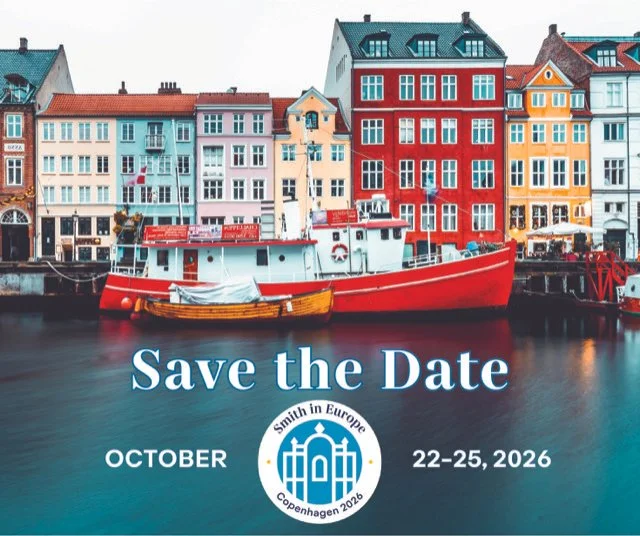 Save the date for Smith in Europe Copenhagen reunion 2026