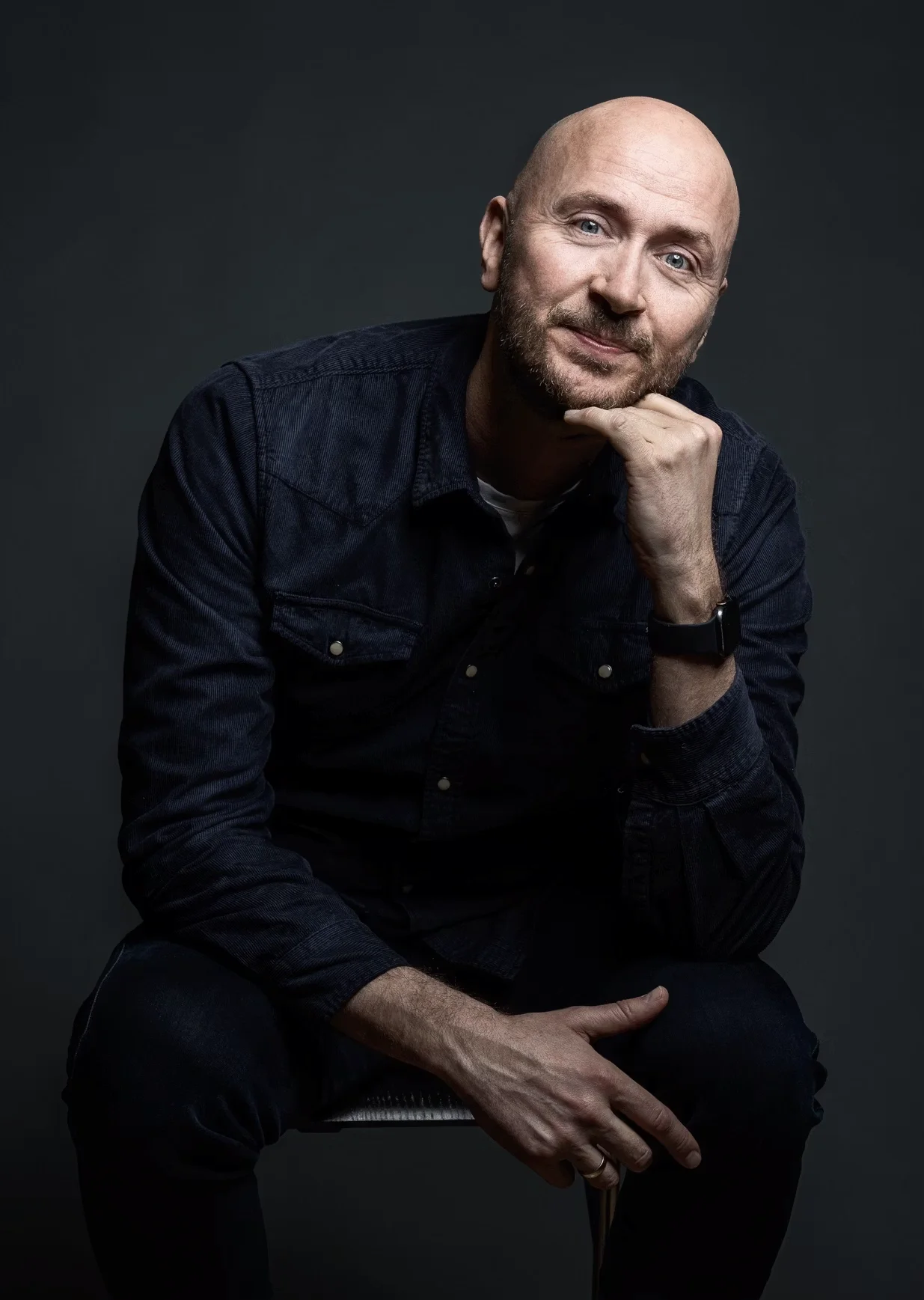 Portrett av komiker Terje Sporsem