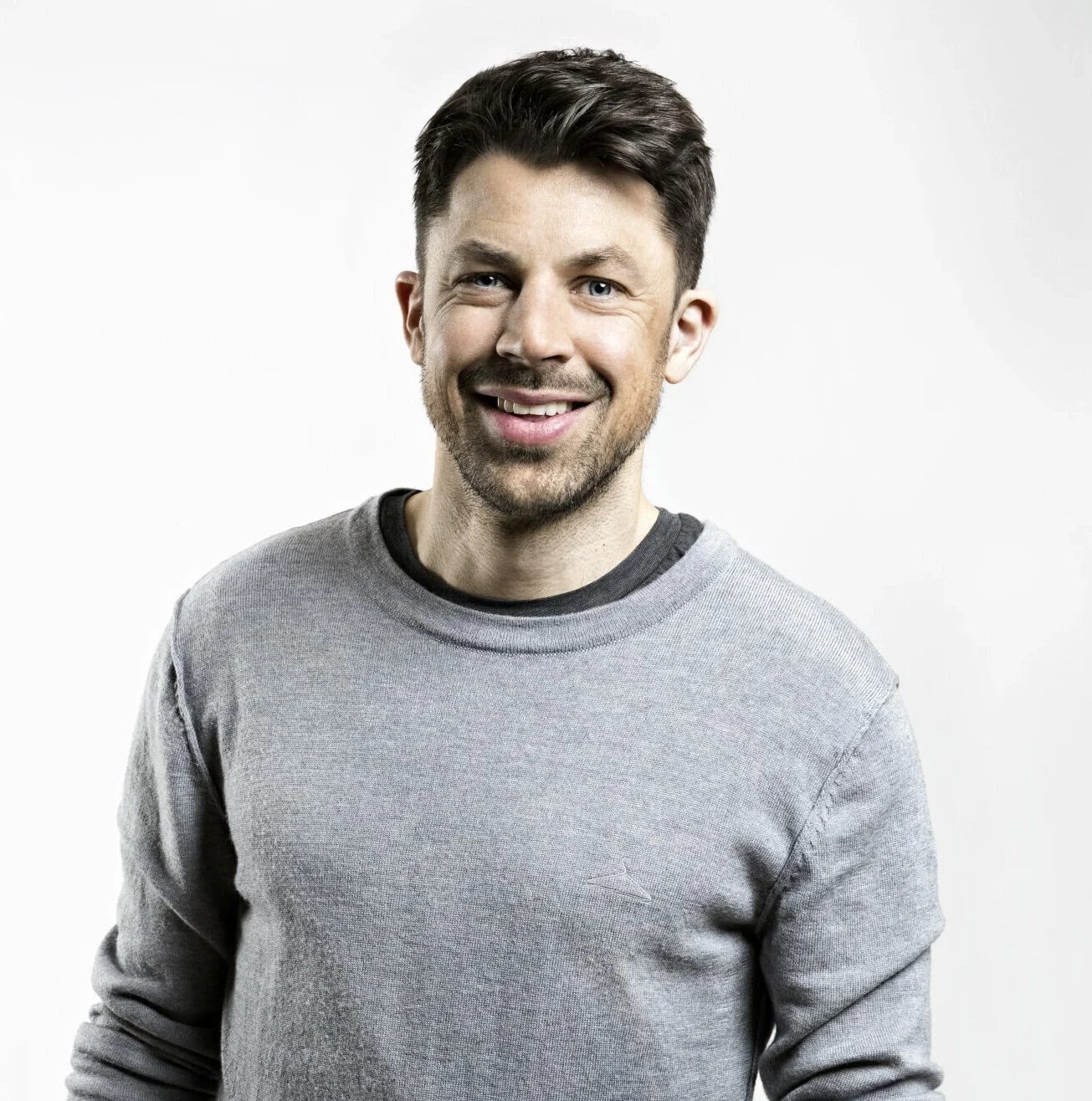 Portrett av Nils Ingar Aadne, standup-komiker