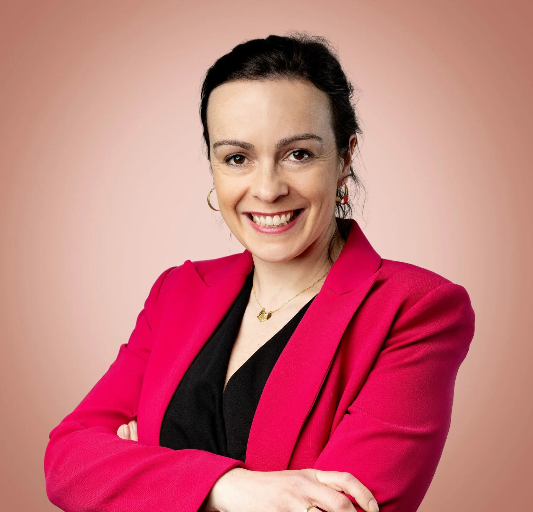 Portrett av komiker Cécile Moroni