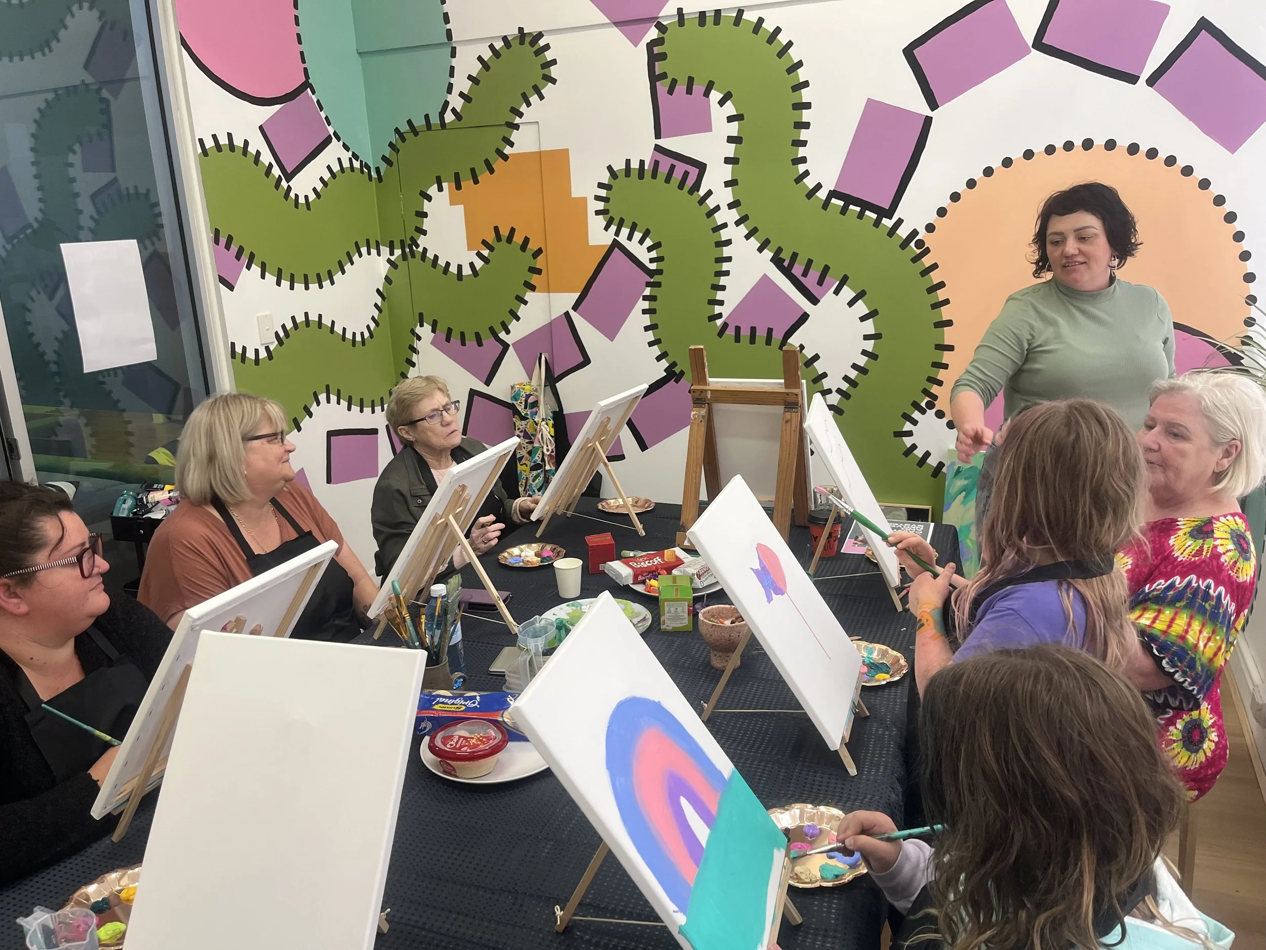 Group Workshop: The Nervous System + Abstract Art